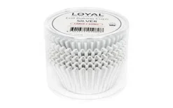 Foil Baking Cups – Silver – Large